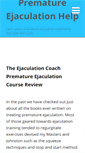 Mobile Screenshot of prematureejaculations.net